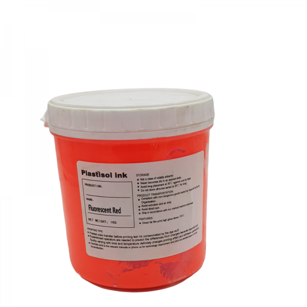 Ecotex Fluorescent Green Plastisol Ink – Low Temp Cure Quart 32oz For Screen Printing